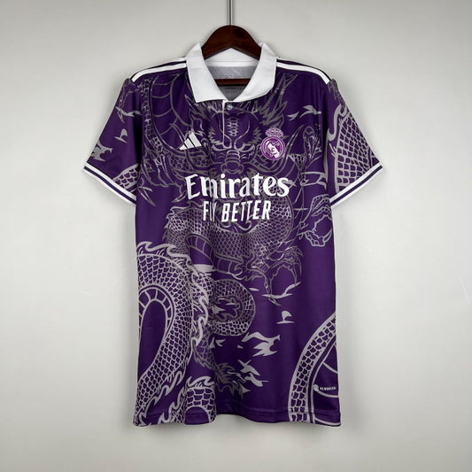 Real Madrid Purple Dragon Shirt