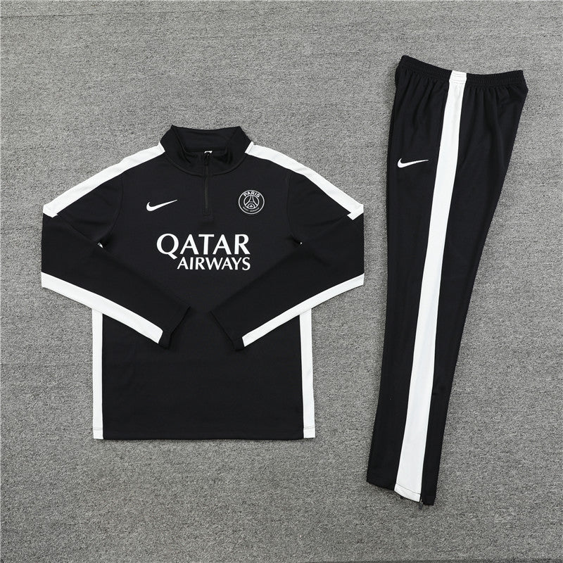 Black and White PSG Track Suit
