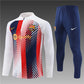 White Barcelona Track Suit