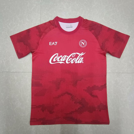 Napoli 2024/25 Pre Match Shirt Red