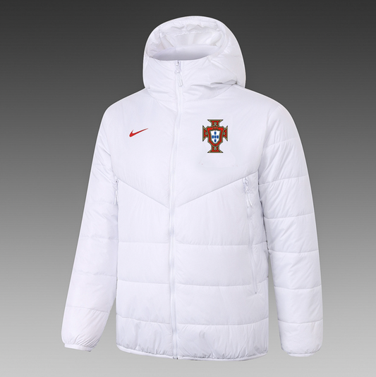 Portugal Puffer Jacket White