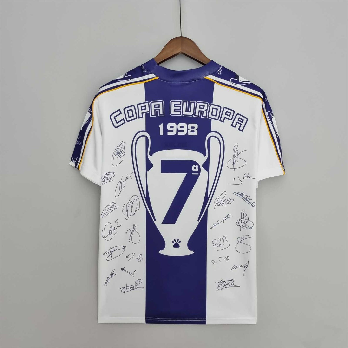 Real Madrid 1997/98 Champions League Winners Shirt