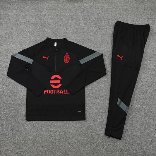 Black AC Milan Track Suit