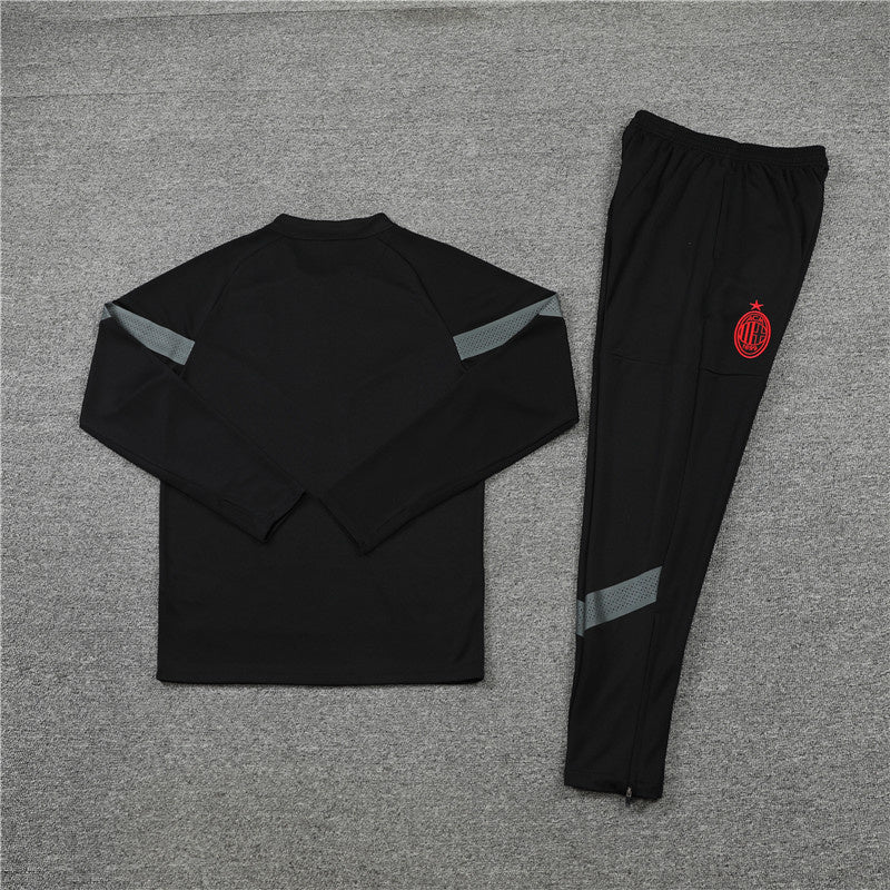 Black AC Milan Track Suit