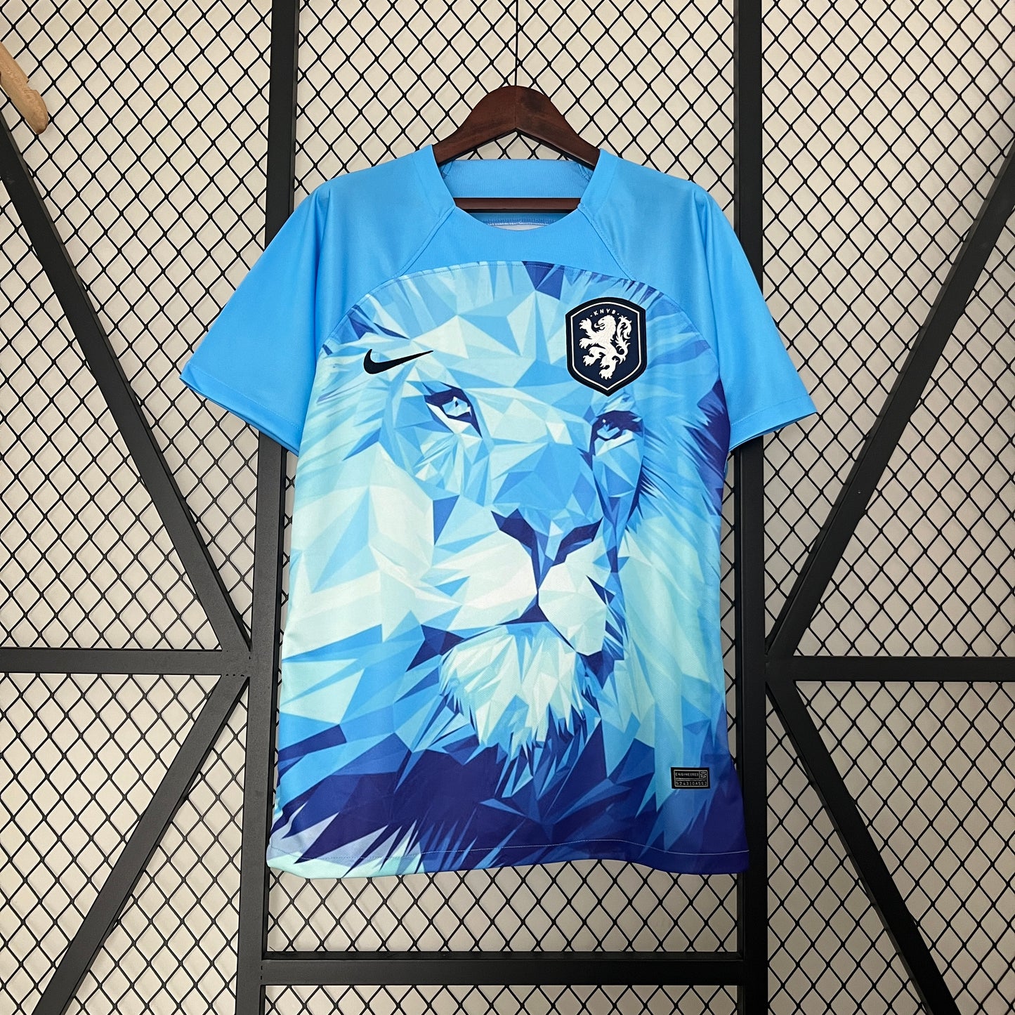 Netherlands Lion Shirt Blue