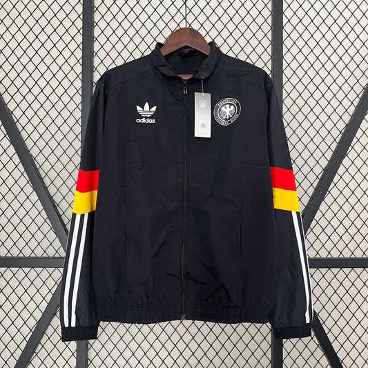 Germany Black Windbreaker