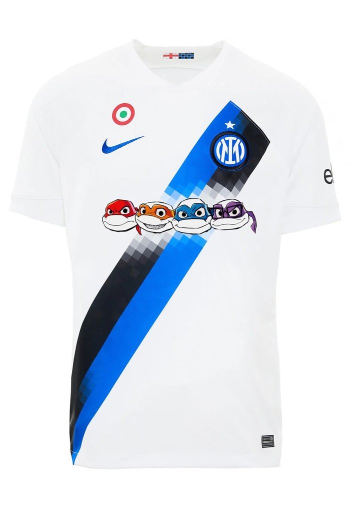 Inter Milan x Ninja Turtles 2023/24 Second Shirt